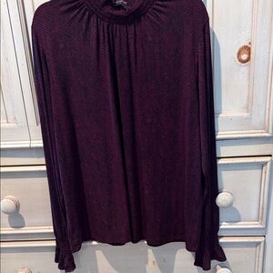 Banana Republic Dark Purple Blouse